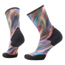 Women's Trail Run Water Shimmer Print Crew Socks by Smartwool in Fort Collins CO
