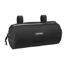 Reflective Charcoal Cylinder Handlebar Bag by Electra